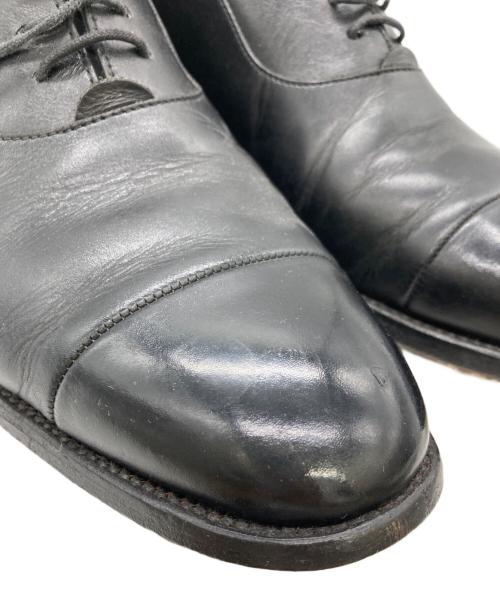 JOHN LAWRENCE SULLIVAN（ジョン ローレンス サリバン）JOHN LAWRENCE SULLIVAN (ジョン ローレンス サリバン) レザーシューズ ブラック サイズ:9の古着・服飾アイテム