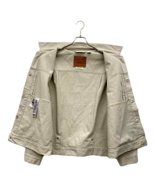 LEVI'S PReMIUM（リーバイス プレミアム）LEVI'S PReMIUM (リーバイスプレミアム) 1stモデルジャケット ベージュ サイズ:XLの古着・服飾アイテム