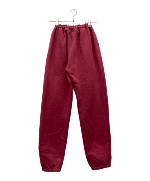 stussy（ステューシー）stussy (ステューシー) スウェットパンツ レッド サイズ:Mの古着・服飾アイテム