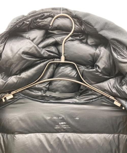 UBR（ウーバー）UBR (ウーバー) ダウンジャケット ブラック サイズ:Mの古着・服飾アイテム