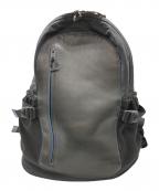 PORTERポーター）の古着「レザーリュック」｜ブラック