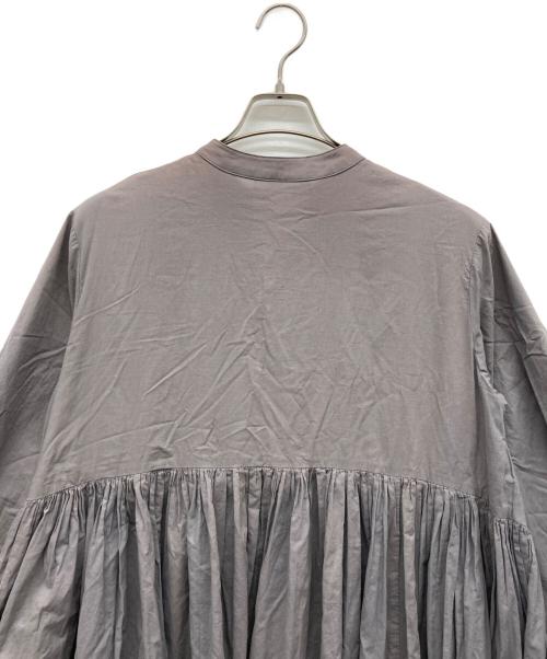 BEARDSLEY（ビアズリー）BEARDSLEY (ビアズリー) ギャザーワンピース グレー サイズ:1の古着・服飾アイテム