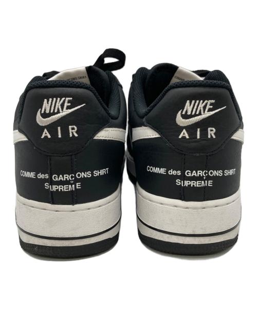 NIKE（ナイキ）NIKE (ナイキ) COMME des GARCONS (コムデギャルソン) SUPREME (シュプリーム) Air Force 1 Low Black/White サイズ:27cmの古着・服飾アイテム