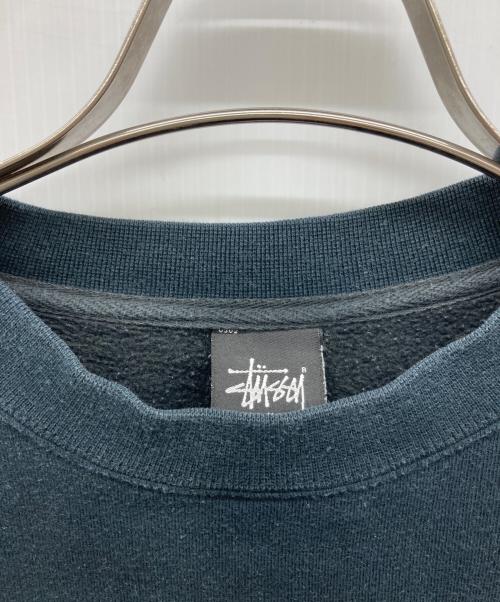 stussy（ステューシー）stussy (ステューシー) スウェット ブラック サイズ:Mediumの古着・服飾アイテム