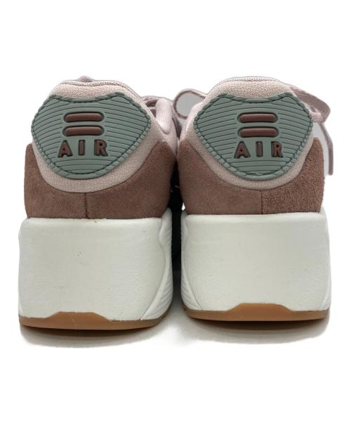 NIKE（ナイキ）NIKE (ナイキ) AIR MAX 90 LV8 ピンク×ホワイト サイズ:24.5の古着・服飾アイテム