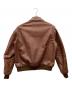 Aero LEATHER (エアロレザー) A-2フライトレザージャケット ブラウン サイズ:40：40000円