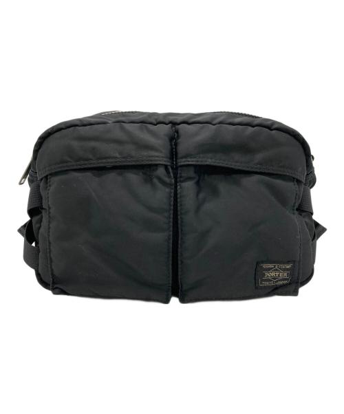 PORTER（ポーター）PORTER (ポーター) ウエストバッグ ブラックの古着・服飾アイテム