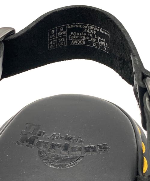 Dr.Martens（ドクターマーチン）Dr.Martens (ドクターマーチン) ZANE ブラック サイズ:8 UKの古着・服飾アイテム
