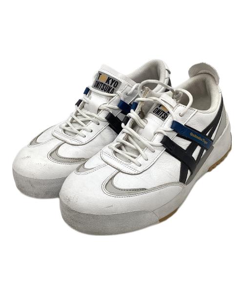 Onitsuka Tiger（オニツカタイガー）Onitsuka Tiger (オニツカタイガー) DELEGATION Ex ホワイト サイズ:US 8 1/2の古着・服飾アイテム