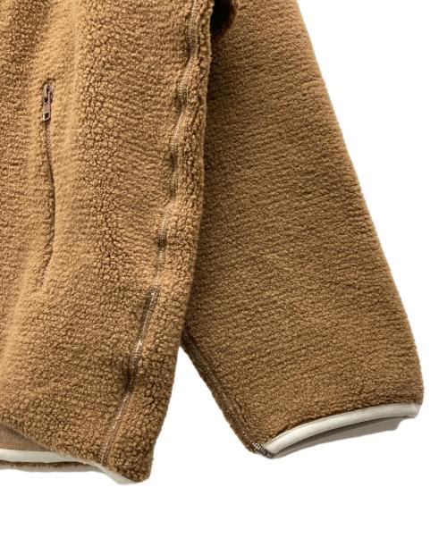 Graphpaper（グラフペーパー）Graphpaper (グラフペーパー) ウールボアジップアップブルゾン ブラウン サイズ:1の古着・服飾アイテム