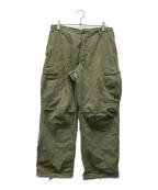 US ARMYユーエスアーミー）の古着「ジャングルファティーグパンツ」｜カーキ