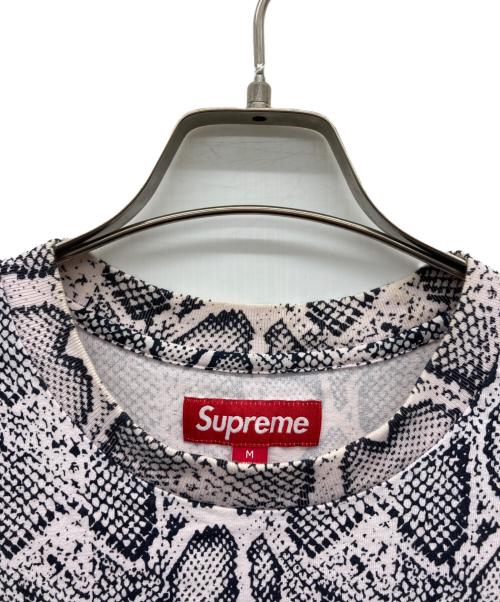 SUPREME（シュプリーム）Supreme (シュプリーム) Small Box Tee Snake ライトピンク×ブラック サイズ:Mの古着・服飾アイテム