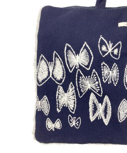 mina perhonen（ミナ ペルホネン）mina perhonen (ミナ ペルホネン) sky flower ネイビーの古着・服飾アイテム