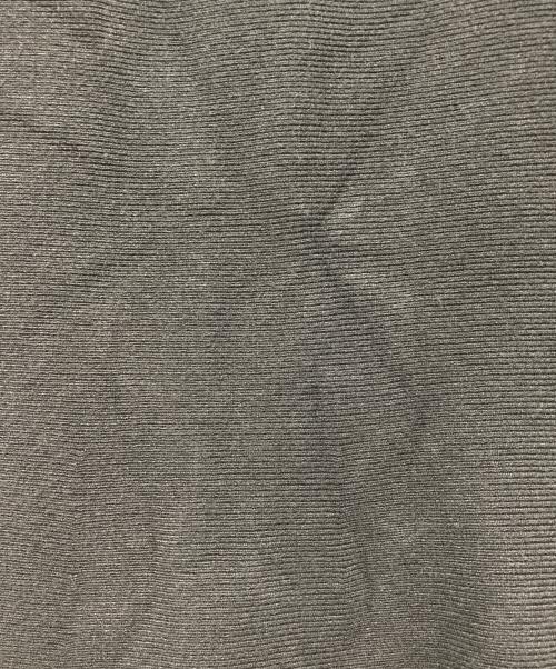 darich（ダーリッチ）Darich (ダーリッチ) ビッグカラーギンガムチェックニットロングワンピース ブラック サイズ:Freeの古着・服飾アイテム