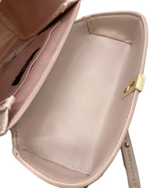 CELFORD（セルフォード）CELFORD (セルフォード) ビジュースタッズポシェット ピンクの古着・服飾アイテム