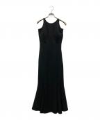 maison celonメゾンセロン）の古着「sleeveless mermaid dress」｜ブラック