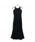 Maison celon (メゾンセロン) sleeveless mermaid dress ブラック サイズ:F 未使用品：6000円