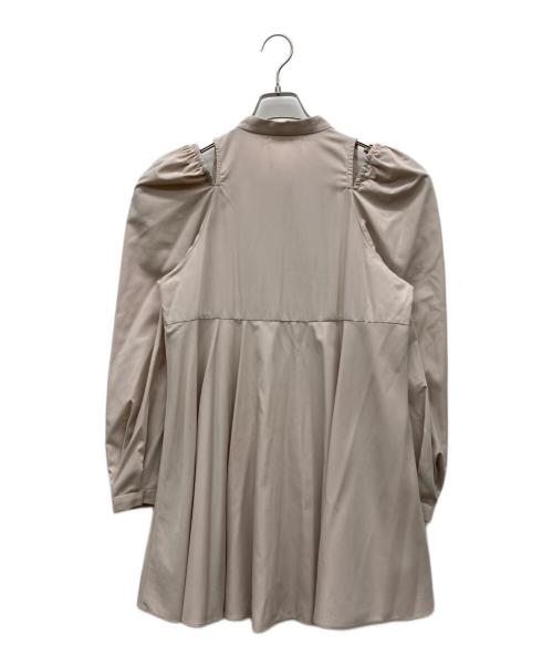 Snidel（スナイデル）Snidel (スナイデル) ファーライクニットベストコンビチュニック ピンク サイズ:Fの古着・服飾アイテム