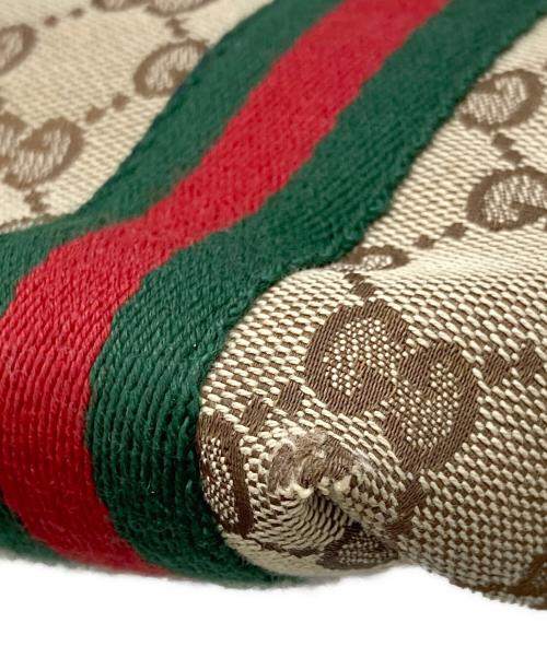 GUCCI（グッチ）GUCCI (グッチ) GGシェリーライントートバッグ ベージュの古着・服飾アイテム