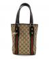 GUCCI（グッチ）の古着「GGシェリーライントートバッグ」｜ベージュ
