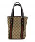 GUCCI (グッチ) GGシェリーライントートバッグ ベージュ：18000円