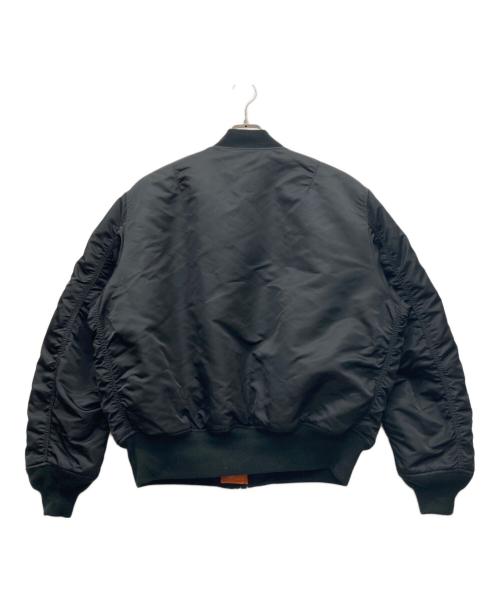 ALPHA（アルファ）ALPHA (アルファ) MA-1ジャケット ブラック サイズ:XLの古着・服飾アイテム