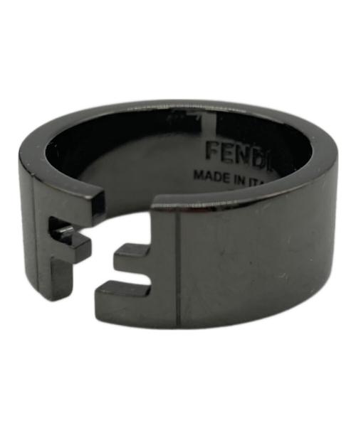 FENDI（フェンディ）FENDI (フェンディ) FFモチーフリング グレー サイズ:Sの古着・服飾アイテム