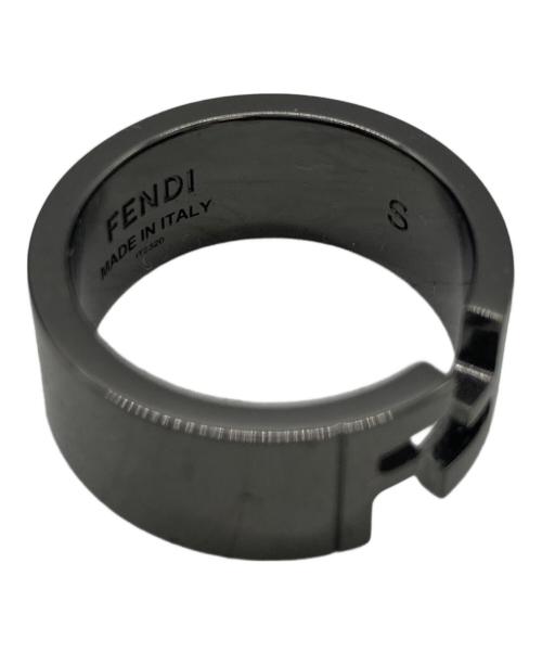 FENDI（フェンディ）FENDI (フェンディ) FFモチーフリング グレー サイズ:Sの古着・服飾アイテム