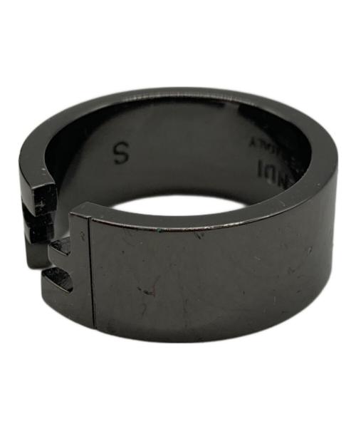 FENDI（フェンディ）FENDI (フェンディ) FFモチーフリング グレー サイズ:Sの古着・服飾アイテム