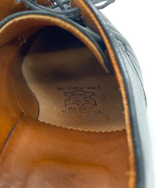 Alden（オールデン）ALDEN (オールデン) 外羽根プレーントゥシューズ ブラック サイズ:7 1/2の古着・服飾アイテム