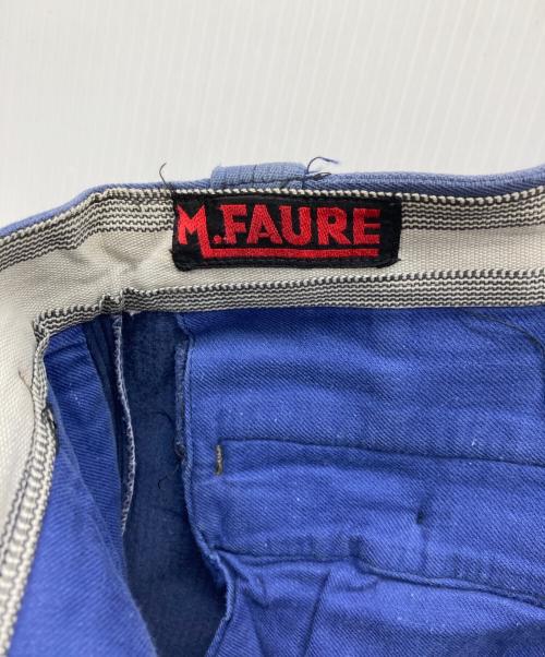 M.FAURE（エム・フォーレ）M.FAURE (エム・フォーレ) フレンチピケワークパンツ ネイビー サイズ:不明の古着・服飾アイテム