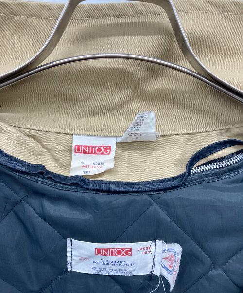 Unitog（ユニトグ）Unitog (ユニトグ) ライナー付きワークジャケット ベージュ サイズ:44 REGULARの古着・服飾アイテム
