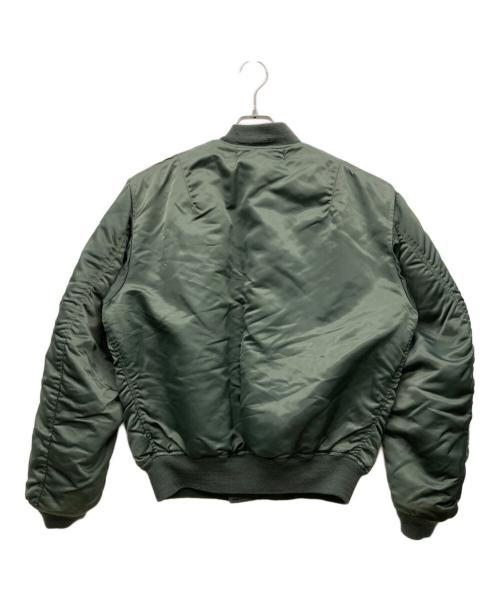 CAB CLOTHING（キャブ クロージング）CAB CLOTHING (キャブ クロージング) MA-1ジャケット カーキ サイズ:X-LARGEの古着・服飾アイテム