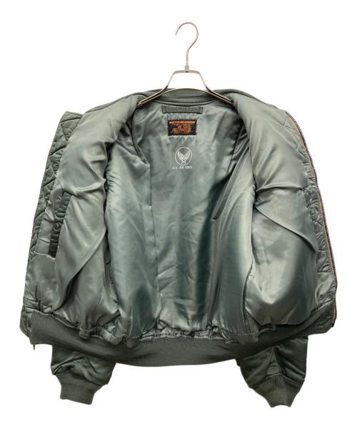CAB CLOTHING（キャブ クロージング）CAB CLOTHING (キャブ クロージング) MA-1ジャケット カーキ サイズ:X-LARGEの古着・服飾アイテム
