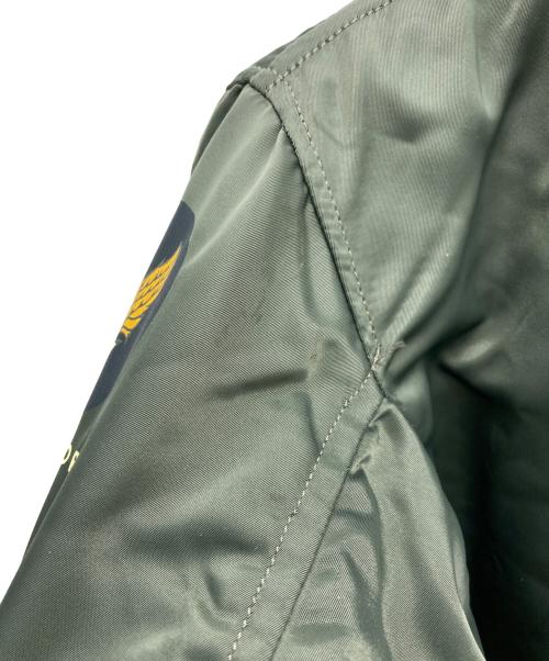 CAB CLOTHING（キャブ クロージング）CAB CLOTHING (キャブ クロージング) MA-1ジャケット カーキ サイズ:X-LARGEの古着・服飾アイテム