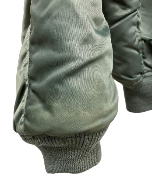 CAB CLOTHING（キャブ クロージング）CAB CLOTHING (キャブ クロージング) MA-1ジャケット カーキ サイズ:X-LARGEの古着・服飾アイテム