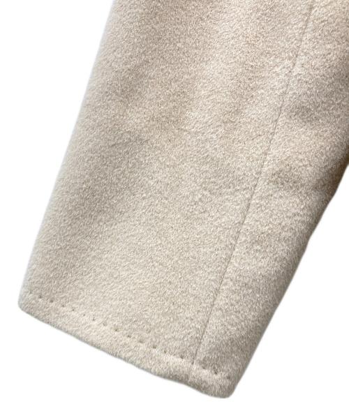 MaxMara（マックスマーラ）MaxMara (マックスマーラ) アンゴラ混コート ベージュ サイズ:J I 36の古着・服飾アイテム