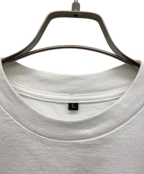 anytee（エニティー）anytee (エニティー) プリントTシャツ ホワイト サイズ:Lの古着・服飾アイテム