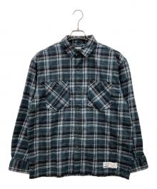 NEIGHBORHOOD（ネイバーフッド）の古着「CLAN TARTAN CHECK SHIRT LS」｜ネイビー