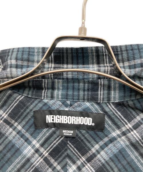 NEIGHBORHOOD（ネイバーフッド）NEIGHBORHOOD (ネイバーフッド) CLAN TARTAN CHECK SHIRT LS ネイビー サイズ:MEDIUM-REGULARの古着・服飾アイテム