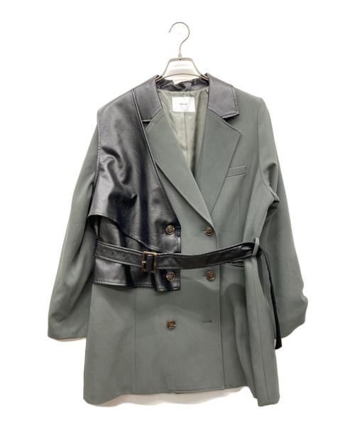 KOH.style（コースタイル）KOH.style (コースタイル) コート カーキ サイズ:Fの古着・服飾アイテム