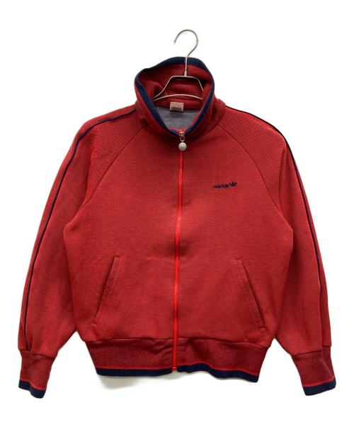 adidas（アディダス）adidas (アディダス) トラックジャケット レッド サイズ:S(162-86-72)の古着・服飾アイテム