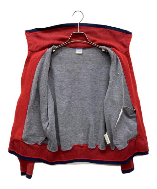 adidas（アディダス）adidas (アディダス) トラックジャケット レッド サイズ:S(162-86-72)の古着・服飾アイテム
