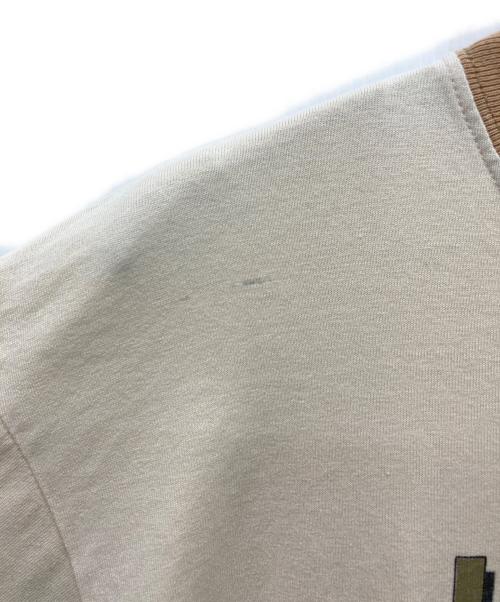 HARLEY-DAVIDSON（ハーレーダビッドソン）HARLEY-DAVIDSON (ハーレーダビッドソン) 長袖Tシャツ ベージュ サイズ:Lの古着・服飾アイテム