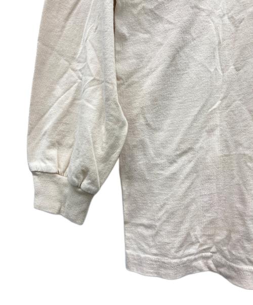 HARLEY-DAVIDSON（ハーレーダビッドソン）HARLEY-DAVIDSON (ハーレーダビッドソン) 長袖Tシャツ ベージュ サイズ:Lの古着・服飾アイテム