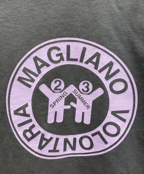 MAGLIANO（マリアーノ）MAGLIANO (マリアーノ) SURPLUS (サープラス) 半袖Tシャツ カーキ サイズ:Ｌ XLの古着・服飾アイテム