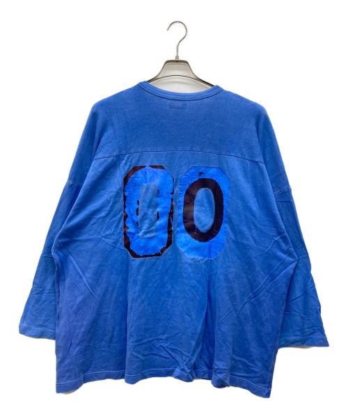 ERL（イーアールエル）ERL (イーアールエル) Oversized Printed Cotton Jersey ブルー サイズ:Sの古着・服飾アイテム