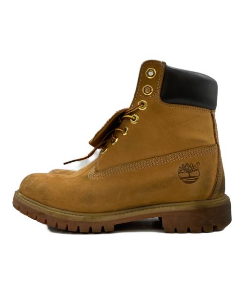 Timberland（ティンバーランド）Timberland (ティンバーランド) イエローブーツ ブラウン サイズ:250の古着・服飾アイテム