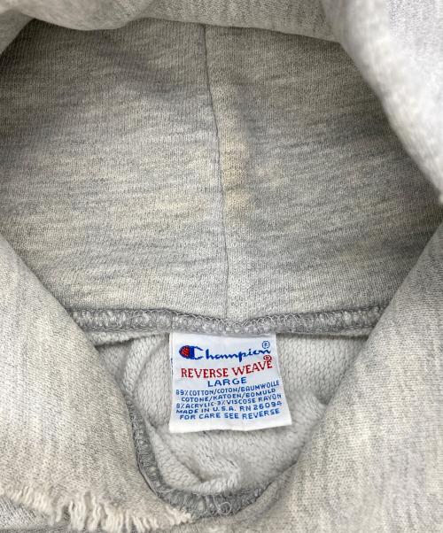 Champion REVERSE WEAVE（チャンピオン リバース ウィーブ）Champion REVERSE WEAVE (チャンピオン リバース ウィーブ) リバースウィーブパーカー グレー サイズ:LARGEの古着・服飾アイテム