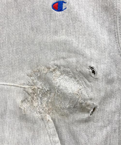 Champion REVERSE WEAVE（チャンピオン リバース ウィーブ）Champion REVERSE WEAVE (チャンピオン リバース ウィーブ) リバースウィーブパーカー グレー サイズ:LARGEの古着・服飾アイテム